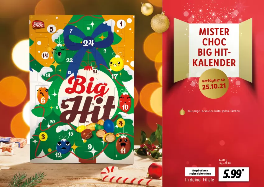 Aktueller Prospekt Lidl - Adventskalender - von 22.10 bis 28.11.2021 - strona 9